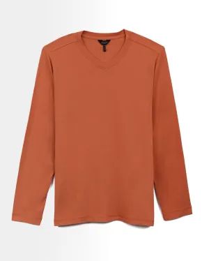 Hi Vee Long-Sleeve Tee | Organic Cotton Jersey Odor Resistant Treatment