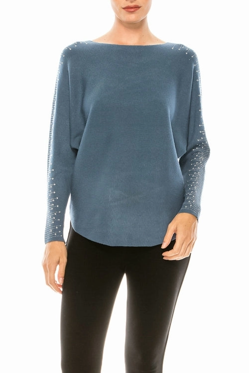 Cozy Design Aaeda Dolman Long Sleeve Sweater Top (More Colors)