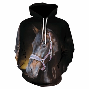 High-Quality Fabric New Digital Print Hoodie European and American Sweater