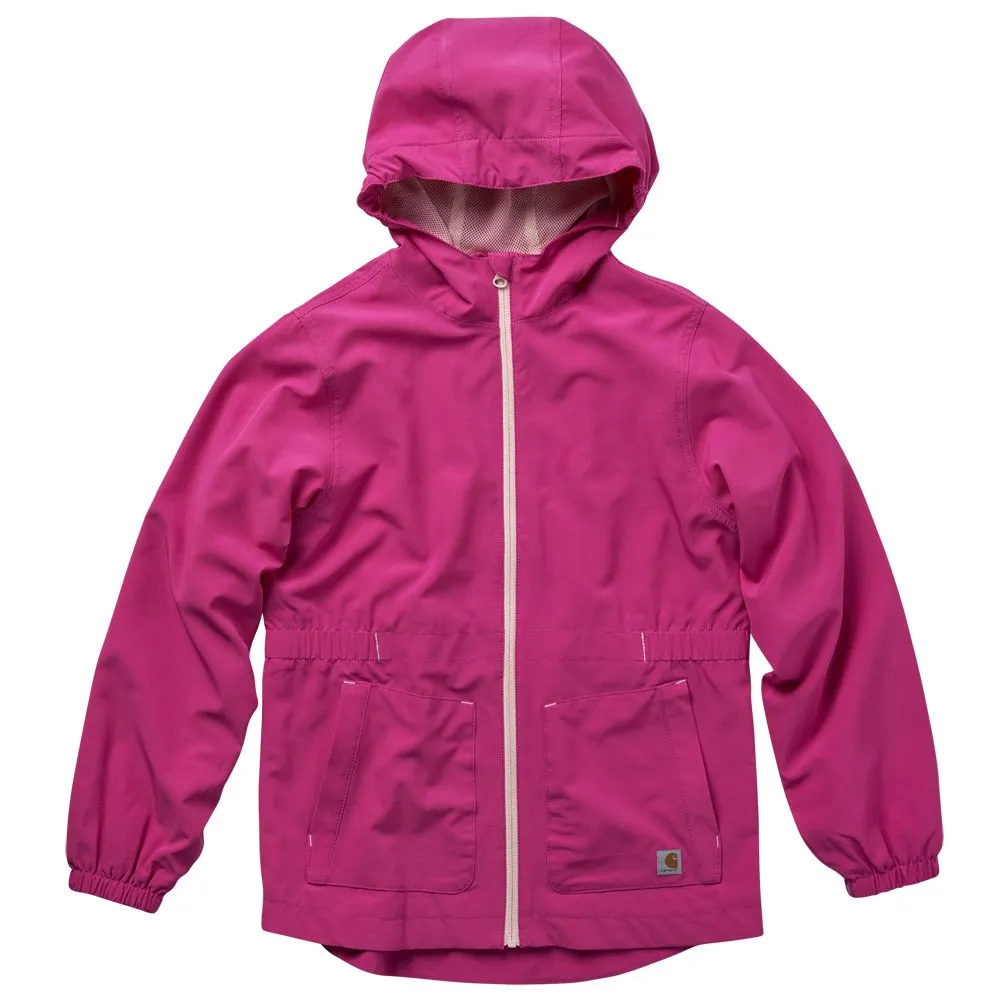 EcoDyeProcess Sporty Joggers Girl's Rugged Flex Ripstop Jacket CP9569