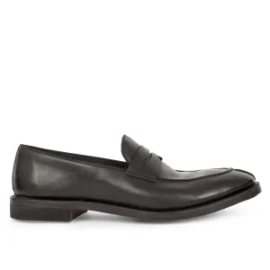Comfort Cushioning Water resistant upper HOMER 89012<br> Loafer Black