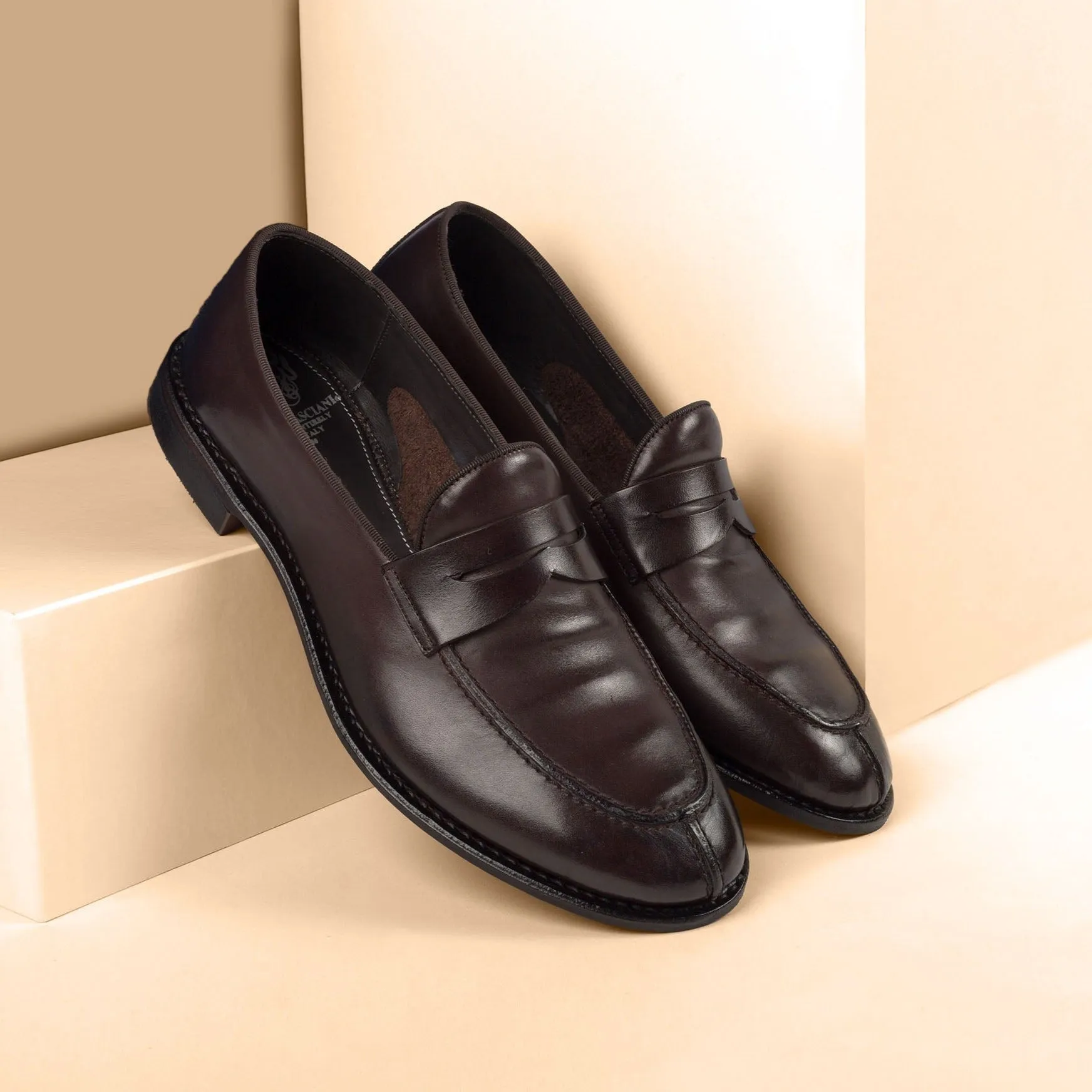 HOMER 89012<br> Loafer Mahogany Dry Steps Day Comfort
