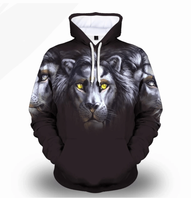 Hooded Sweater Men'S Hoodie Digital Printing Zipper Shirt Flexible Fashion Hoodie