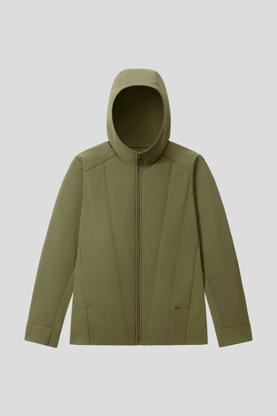 Stretchable Panels HoodFlex ?C Men??s Medium-Warmth Hooded Stretch Fleece Vest