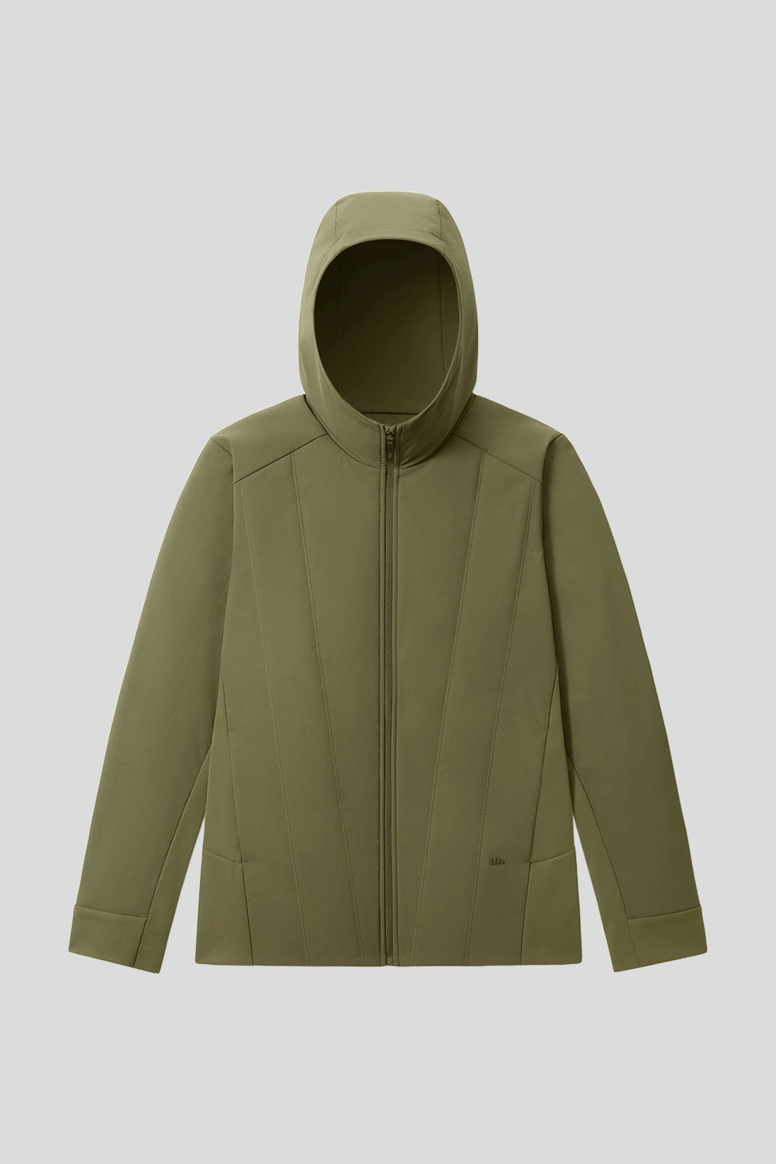 HoodFlex ?C Men??s Medium-Warmth Hooded Stretch Fleece Vest MultiPocketLayout