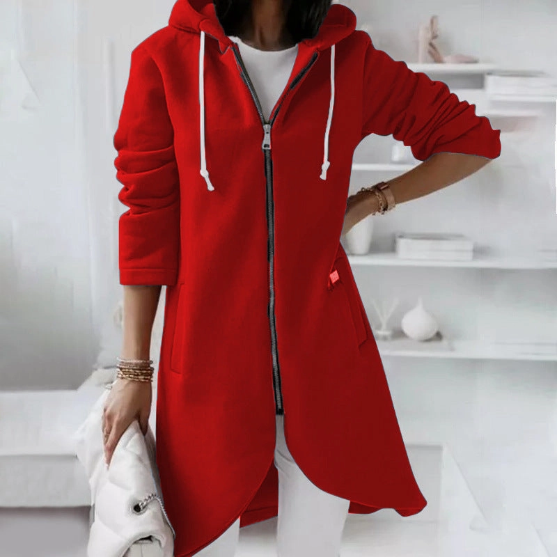Hoodie Sweatshirt Zipper Hooded Long Sleeve Sweater With Pocket Outerwear Tops Clothes Timeless Bold product wedding guest charm