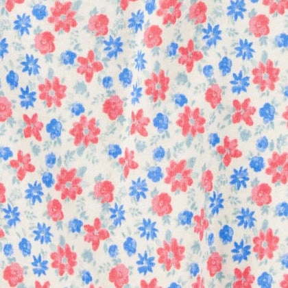 Baby Floral Cotton Romper 1T027910-969 Warm Hoodie Pure Cotton