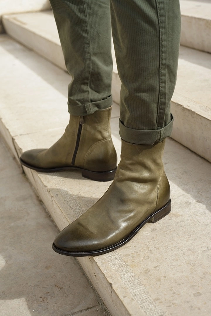 HOMER 89023<br>Ankle boots High Traction Adventure Journey Fur Trim