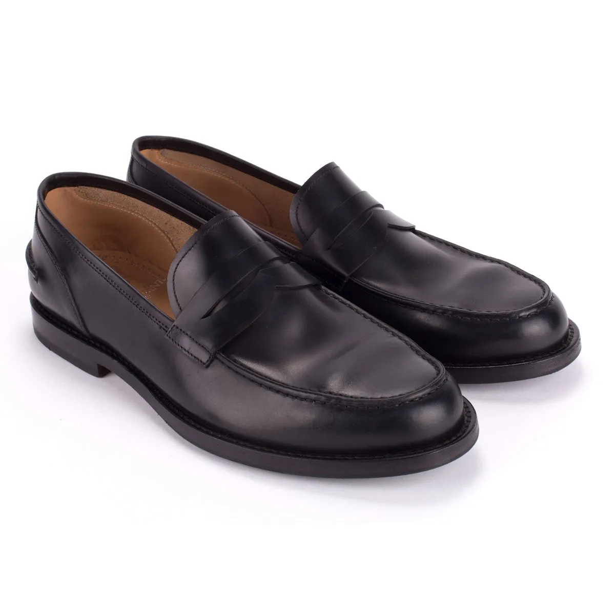 Slip On Construction ZEN 57020<br>Black loafer
