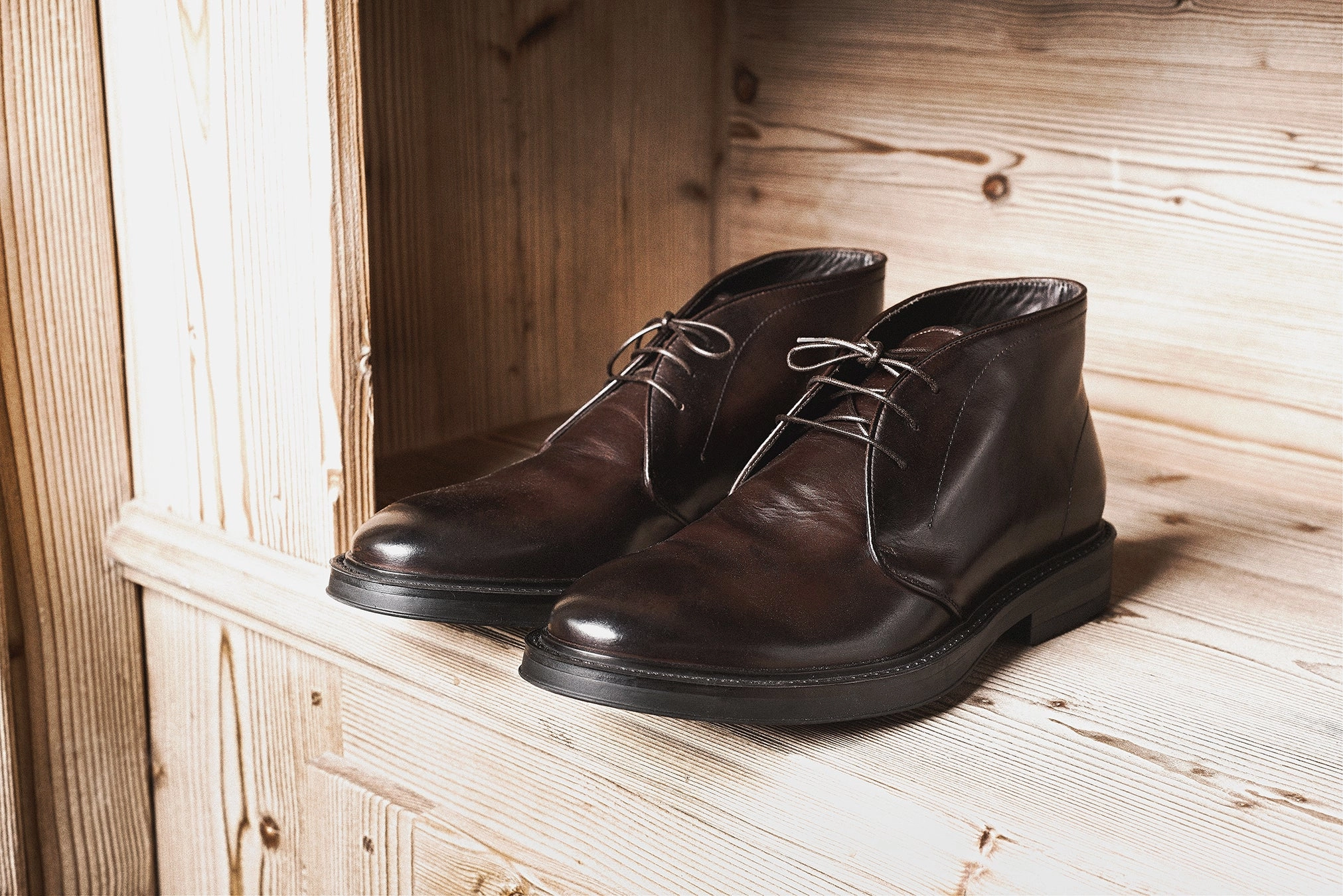 IVAN 91019<br>Mogano Desert Boots Rugged Built All Day Worker Heavy Use