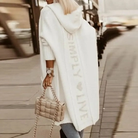 Casual Long Knitted Cardigan Windbreaker Style