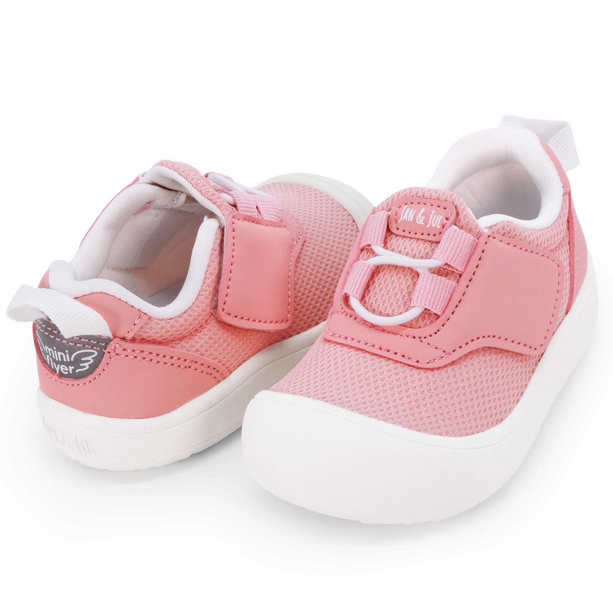 Jan & Jul Mini-Flyer Shoes - Dusty Pink Stable Sole