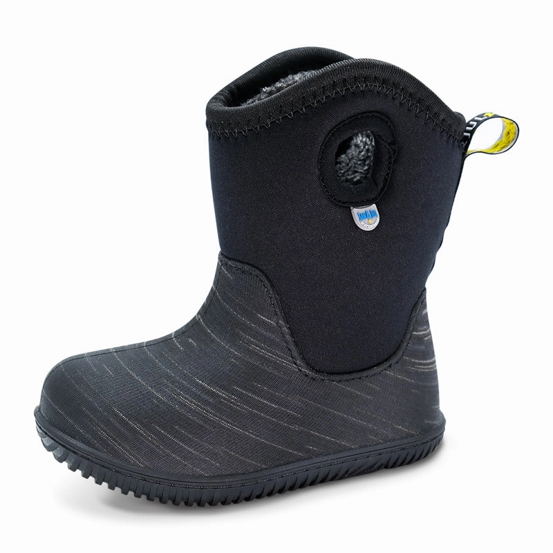 Shock Absorb Midsole Breathable knit Jan & Jul Toasty-Dry Lite Winter Boots - Black Birch