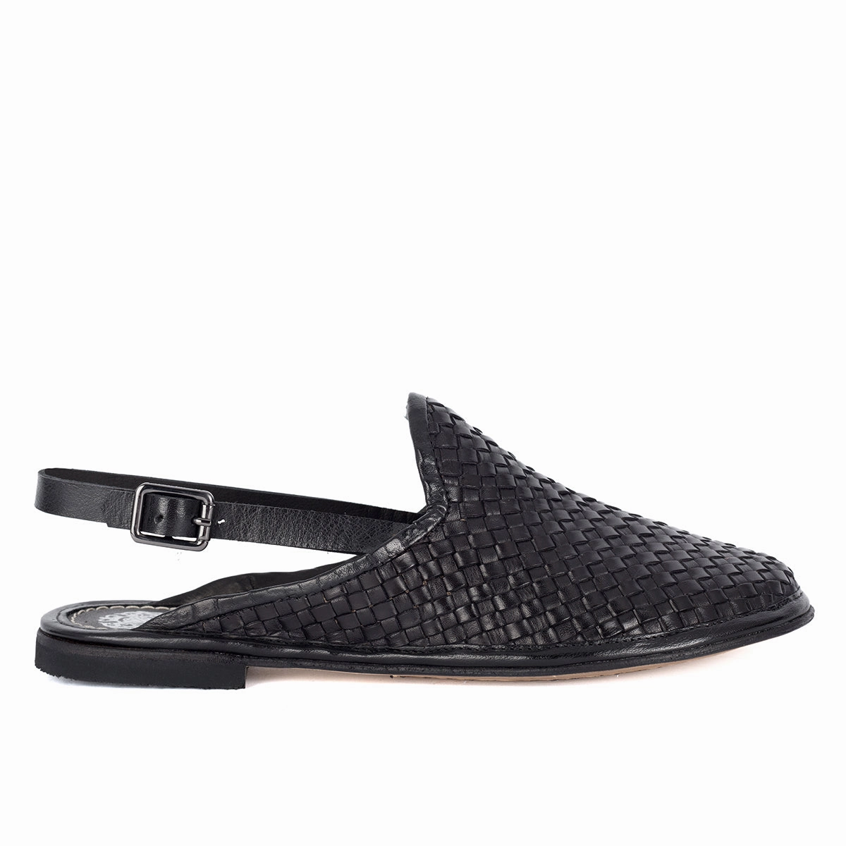 JANET 92001<br>Dama braided slippers High Heel