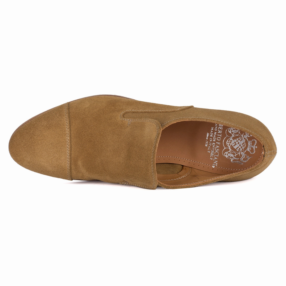 JANET 92019<br>Mustard loafers Modern Silhouette