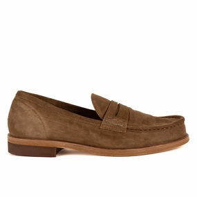 Dry Comfort JANET 98001<br>Brown suede loafers
