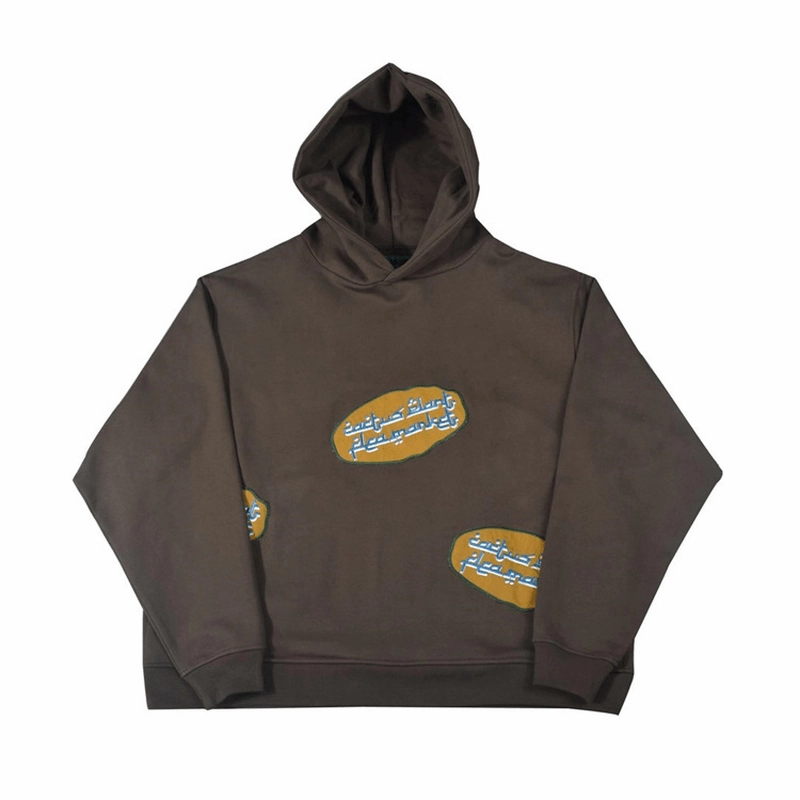 Kanye Jesus Is King Fei Dong Jerry Same Embroidered Foam High Street Fog Hoodie buckle accents