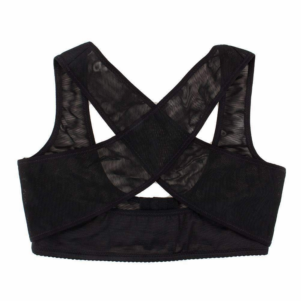 FlexibleSeamlessDesign billiards hall Women Therapy Posture Corrector Body Back Pain Belt Brace Shoulder Support Vest Elastic Brace Shoulder Support Vest