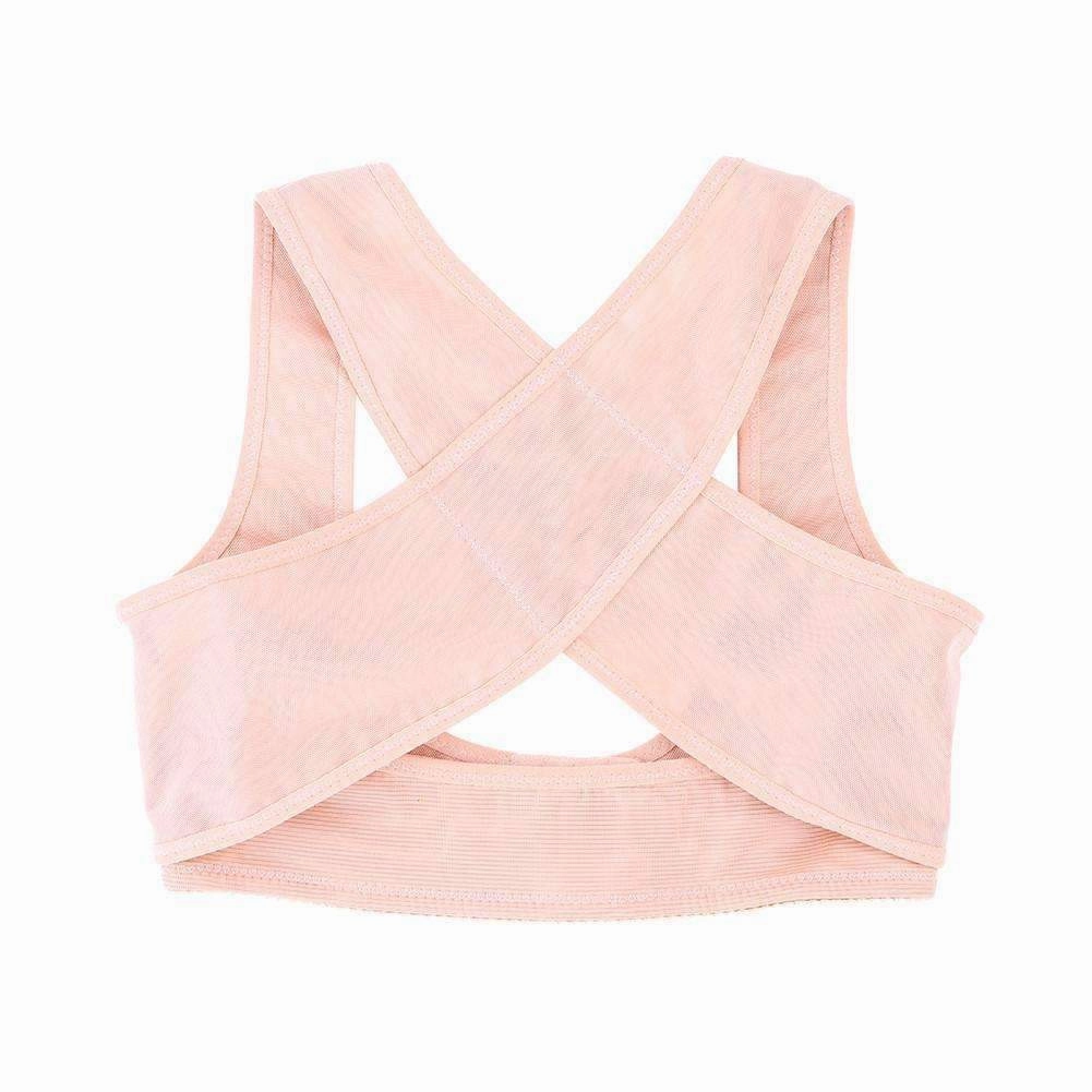 Women Therapy Posture Corrector Body Back Pain Belt Brace Shoulder Support Vest Elastic Brace Shoulder Support Vest natural fabric YogaReadyTexture