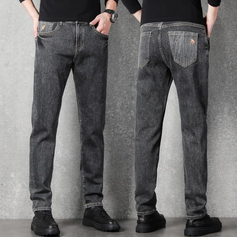 West Louis? Stretch Slim Fit Fashion Designer Denim Jeans Textured Yarn Blends Go Anywhere Look
