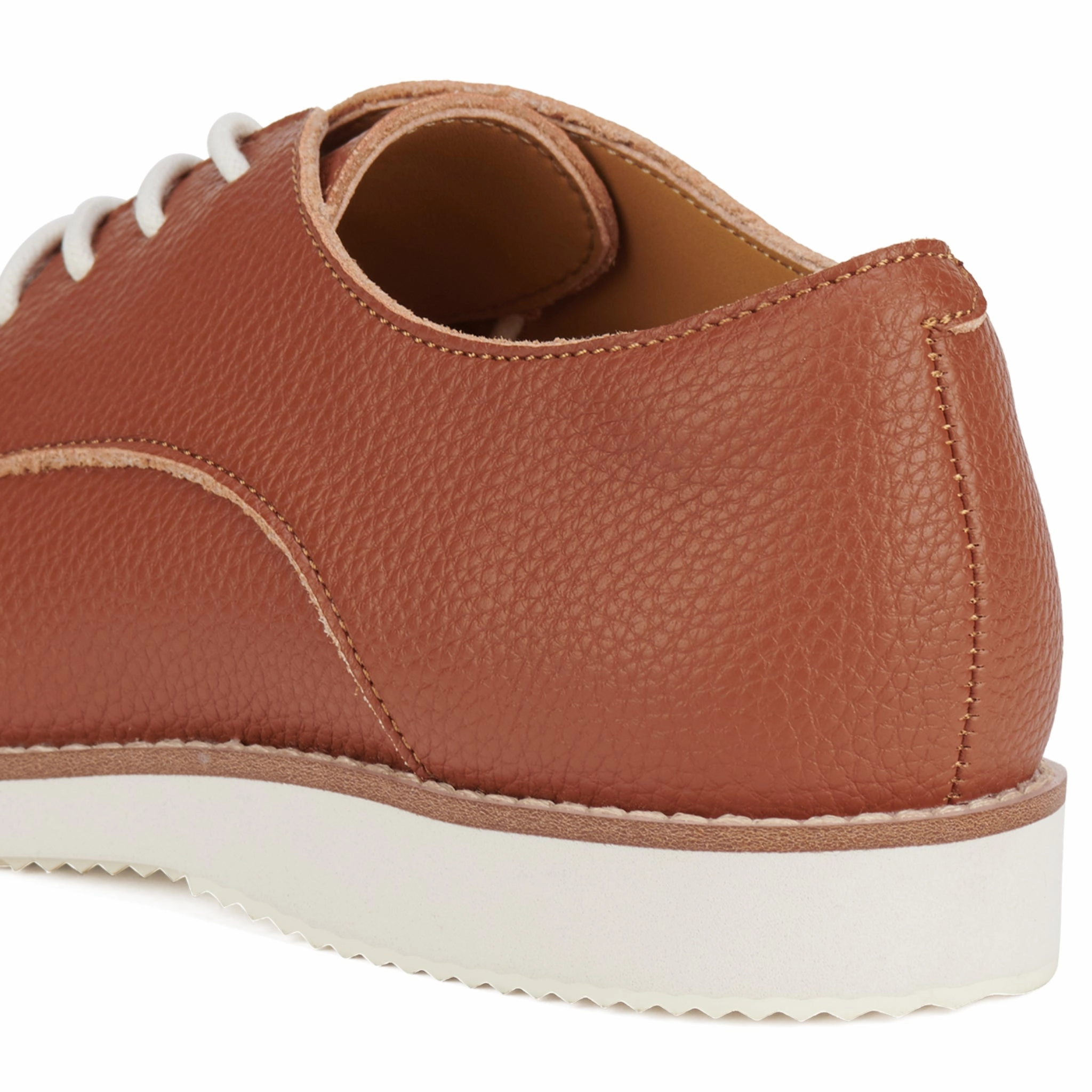 Exclusive Model Shift Long Derby Rec Cognac Tumble