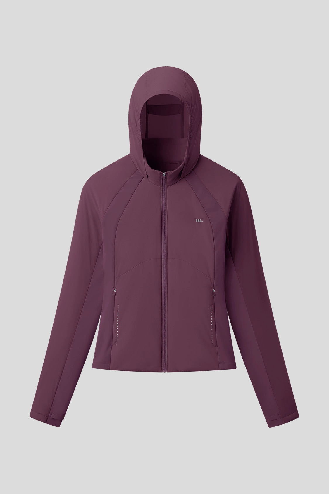 HoodMotion ?C Women??s Medium-Warmth Hooded Stretch Fleece Jacket High Visibility Trim