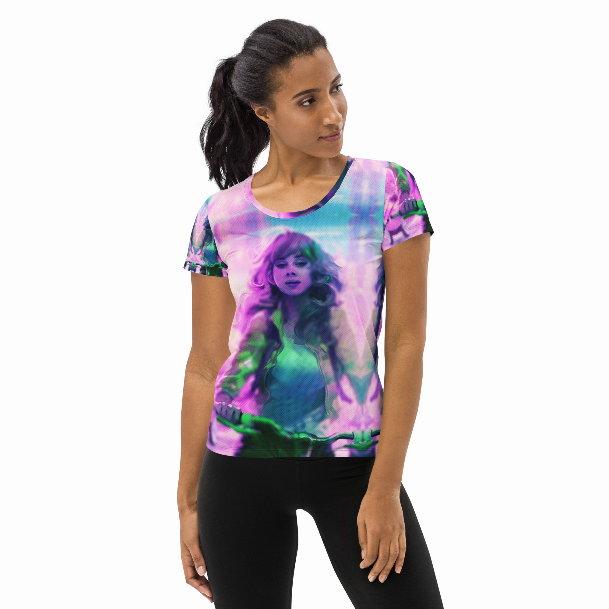 LizaY Women's T-shirt Anti-Color-Shade