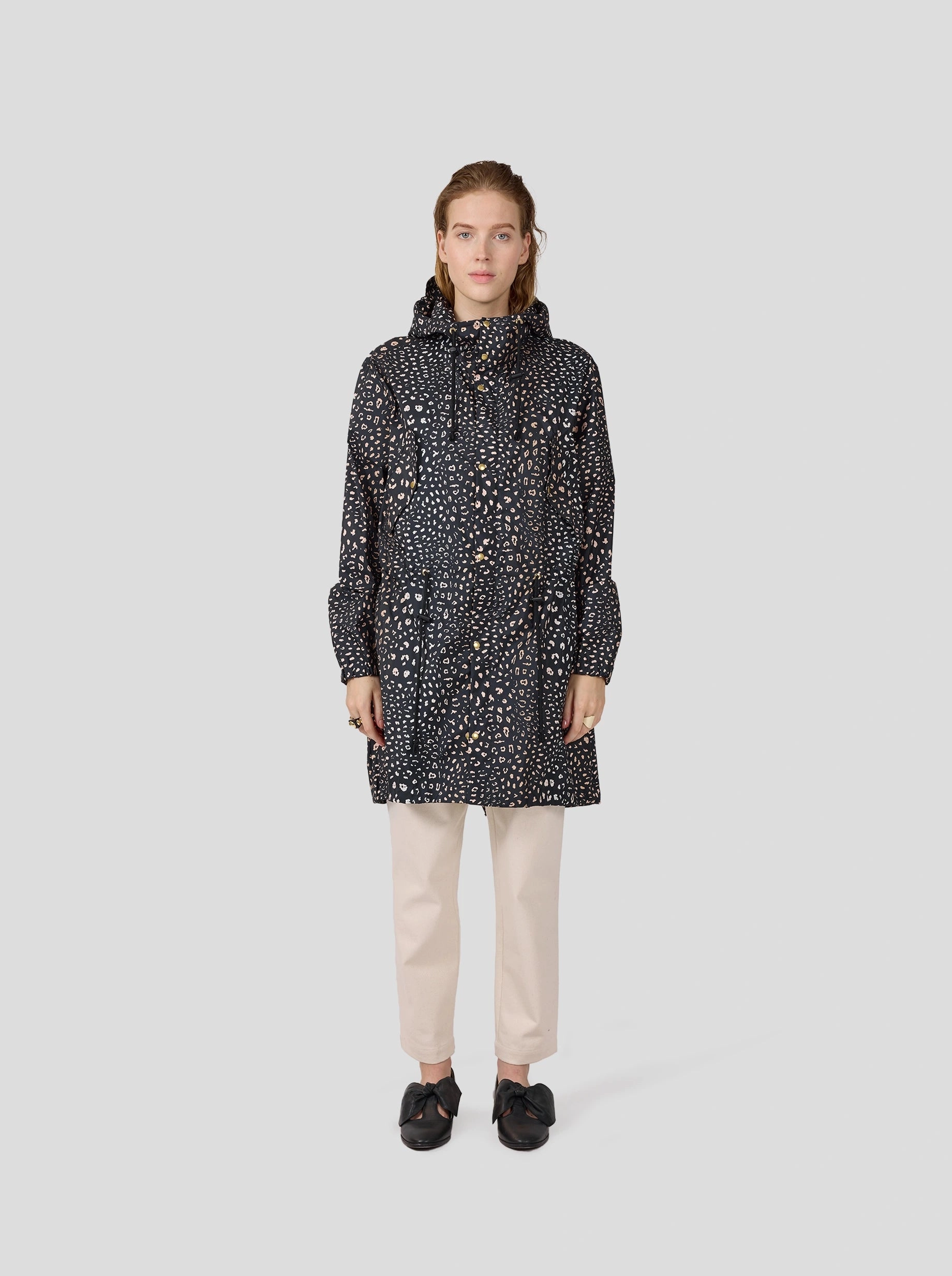 Parka Onur en imprim?? L??opard All Season Gear Light Coverage