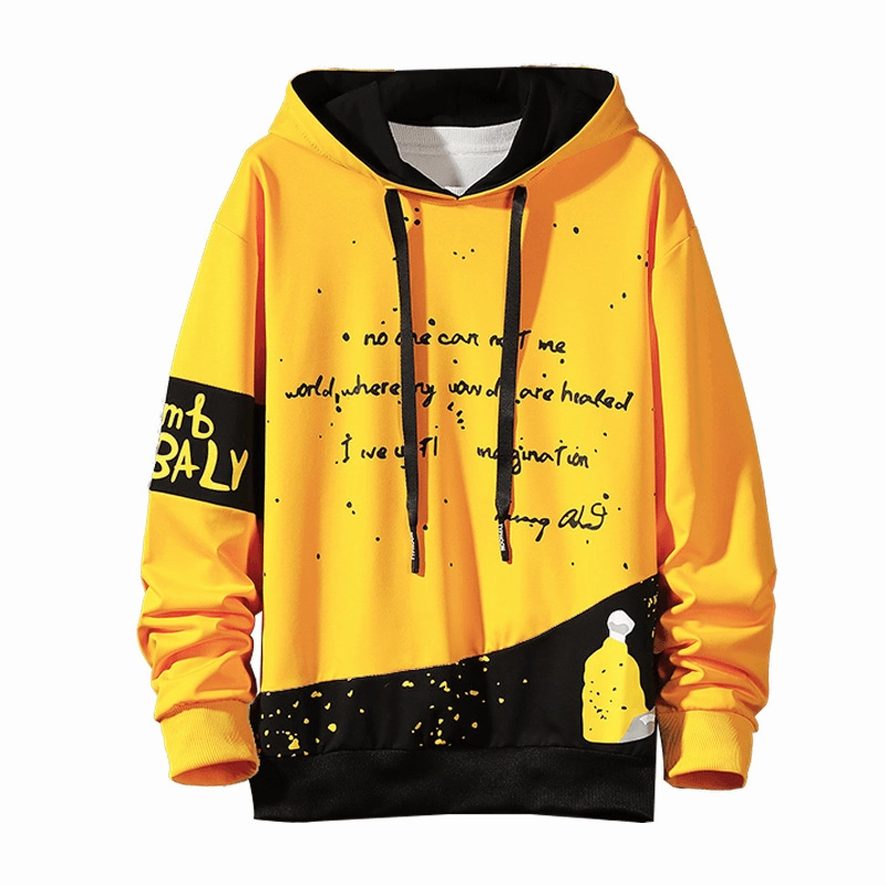 Loose Hooded Long Sleeve Sweater Men'S Dress Men'S Coat Quality control Home Comfort