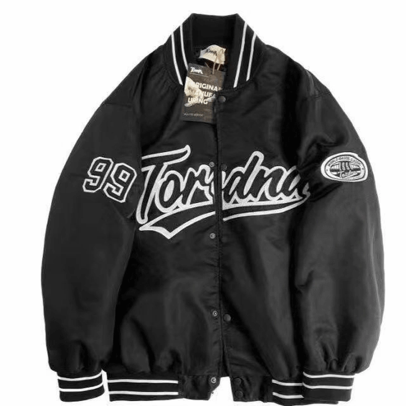 Loose Retro INS High Street Baseball Clothing Loose Loose Couple Coat European and American Street Hip Hop Convenient
