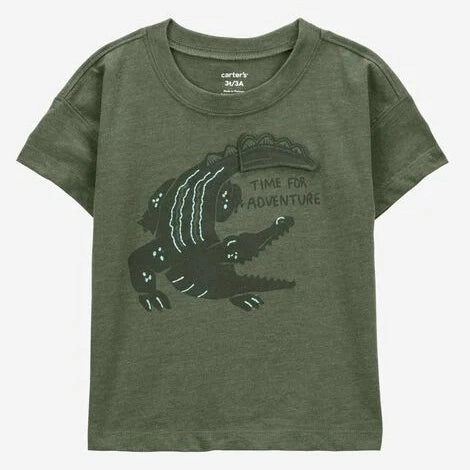 Everyday Fashion Toddler Alligator Graphic Tee 2T060210-300