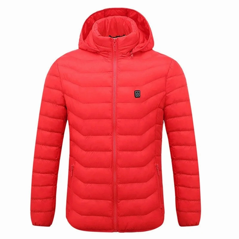 Breathable Lining Design Clean Jacket Detail Men's Fleece Waterproof Winter Heated Jackets
