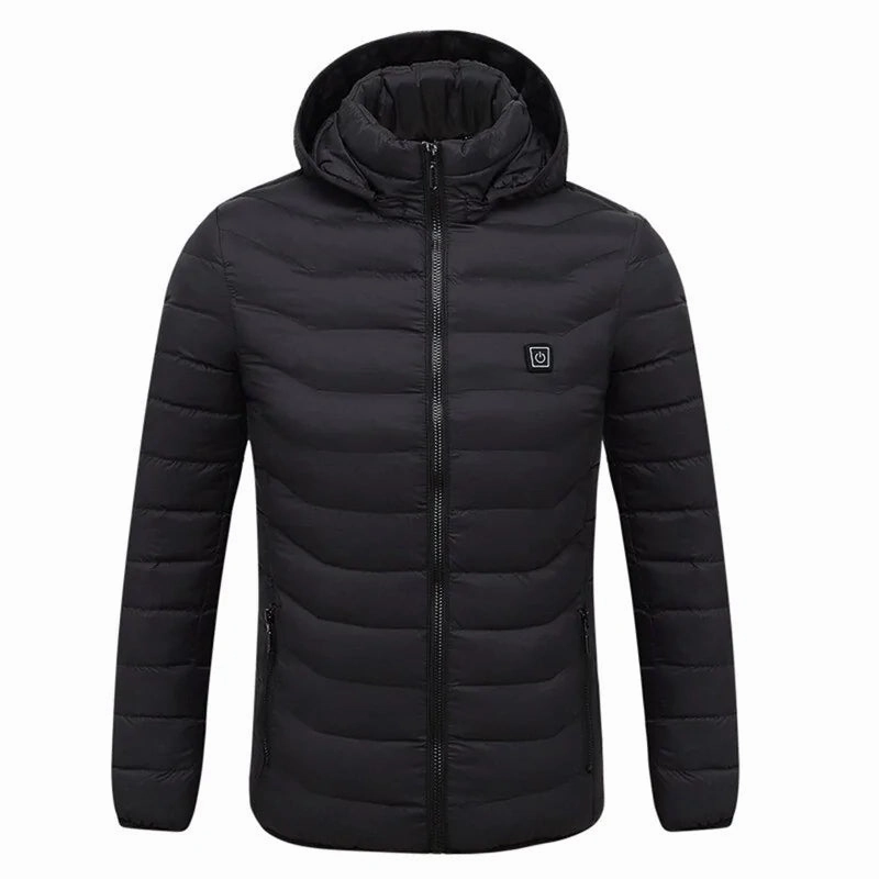 Men's Fleece Waterproof Winter Heated Jackets Anti Pilling