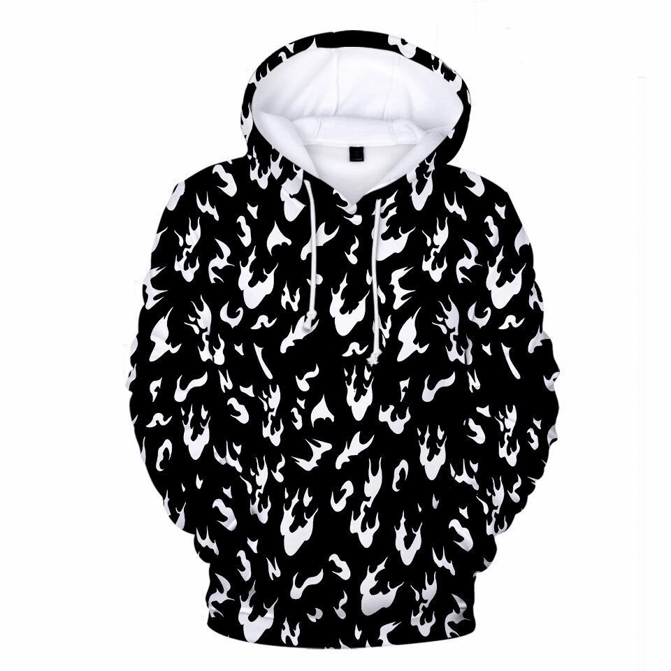 Street Wear Men'S and Women'S Fashion Casual Printed Long Sleeved Sweater