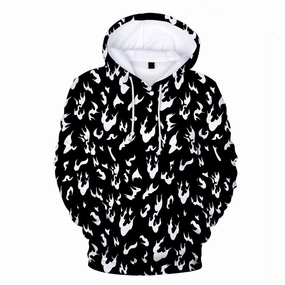 hypoallergenic Comfort Apparel Men'S and Women'S Fashion Casual Printed Long Sleeved Sweater