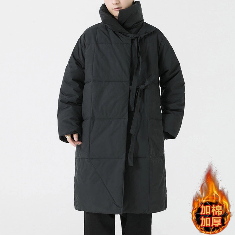 Dual Layer Ventilation Men's And Women's Winter Cotton Dress Dark Style
