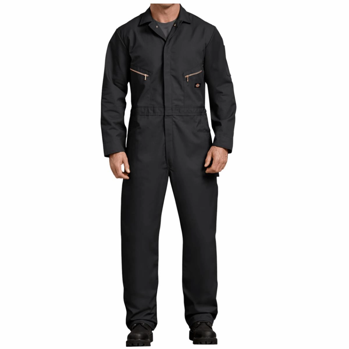 Men's Deluxe Blended Long Sleeve Coveralls D48799 Reflective details QuickDrying Material