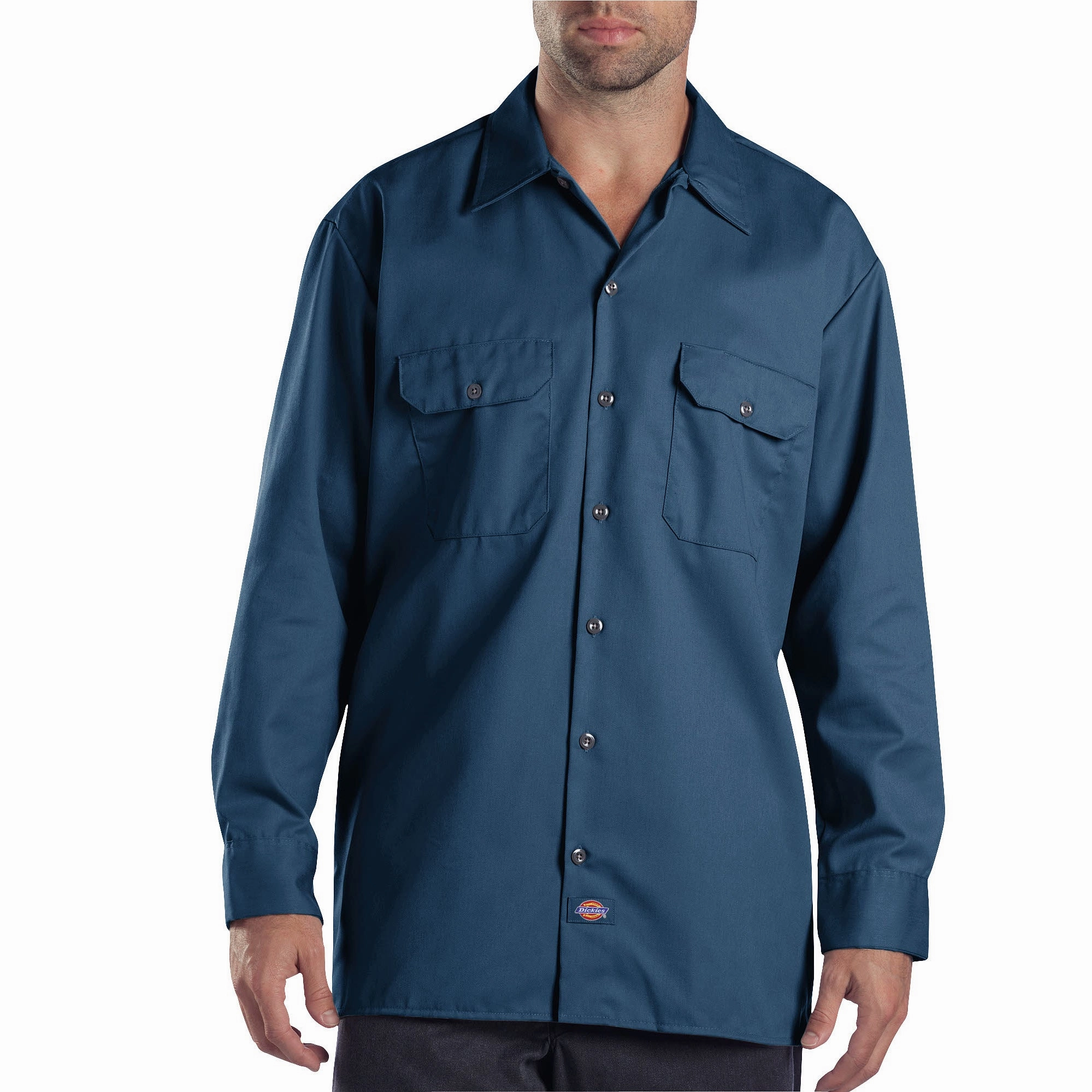 Men's Long Sleeved Work Shirt 574 High-Quality Fabric Pearl Tone