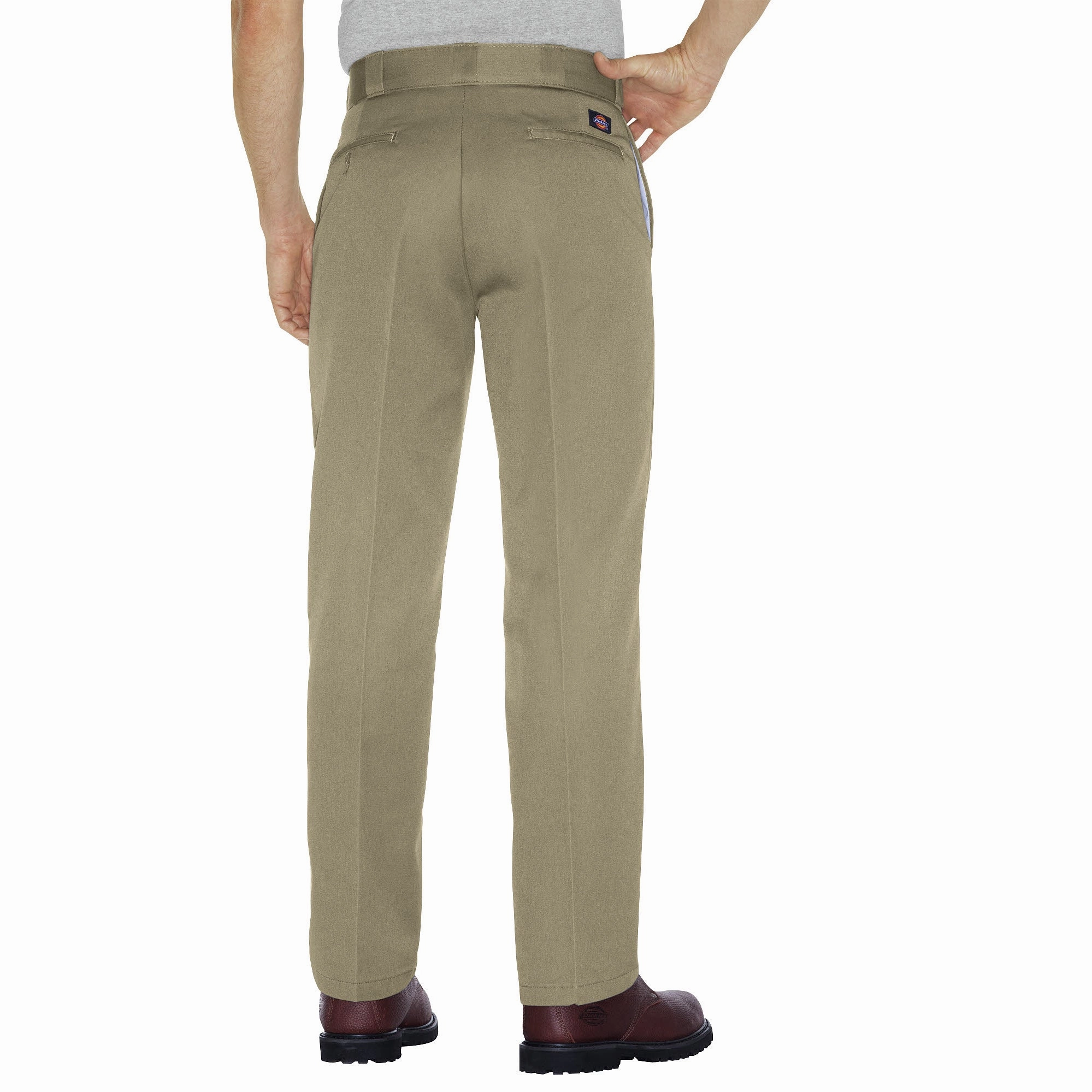 Men's Original Work Pants D874-KHK Ventilated Back Panel Comfortable Jumpsuit