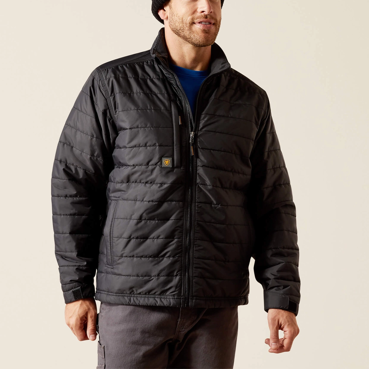 MoistureWickingMaterial Men's Rebar Cordura Ripstop Lightweight Insulated Jacket 10052030