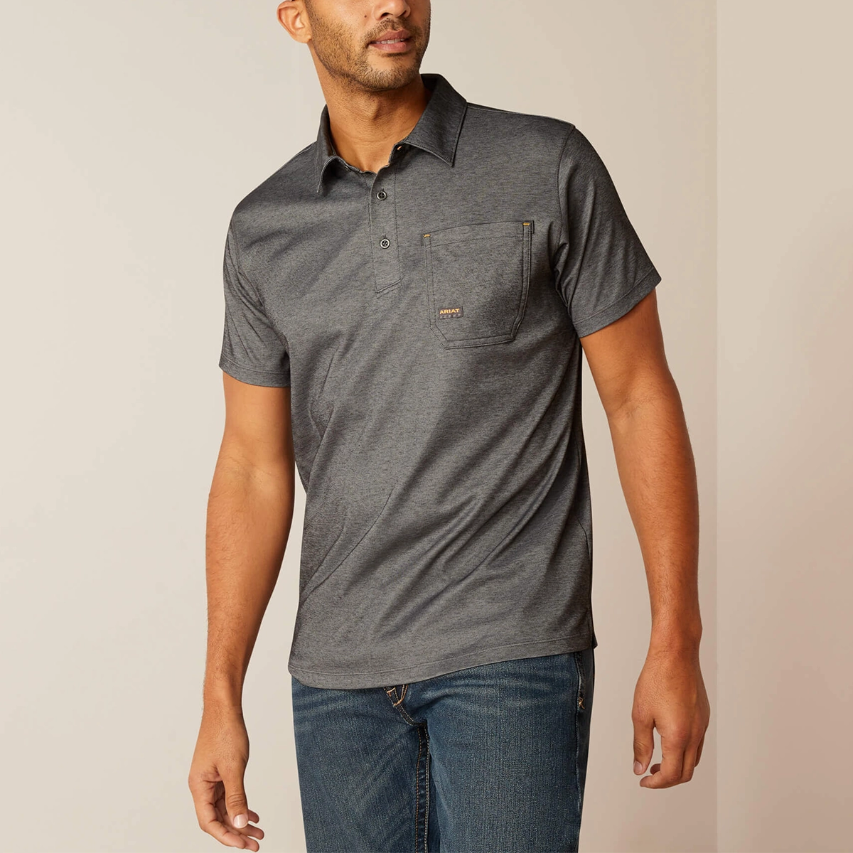 Men's Rebar Foreman Polo 10048617 Calm Ease