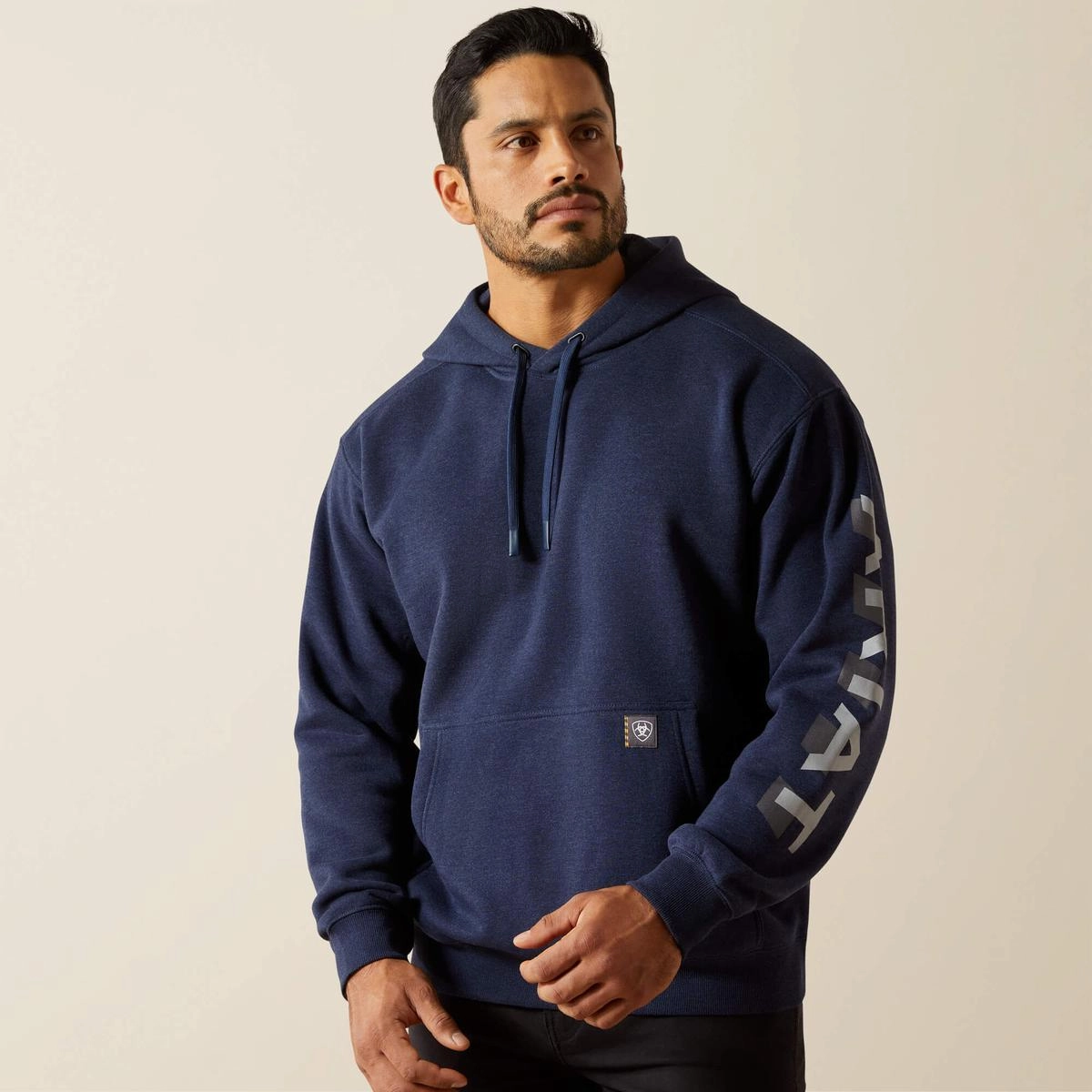 Romance Fit Men's Rebar Lightweight Logo Hoodie 10062709