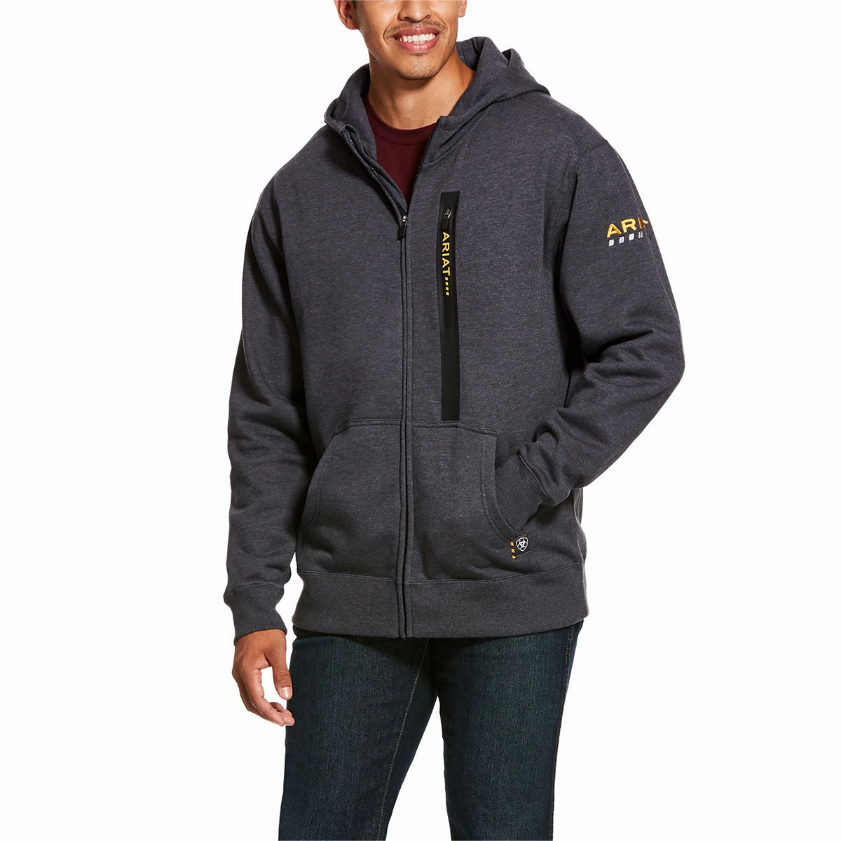 Polish Tone Men's Rebar Workman Full-Zip Hoodie 10027803