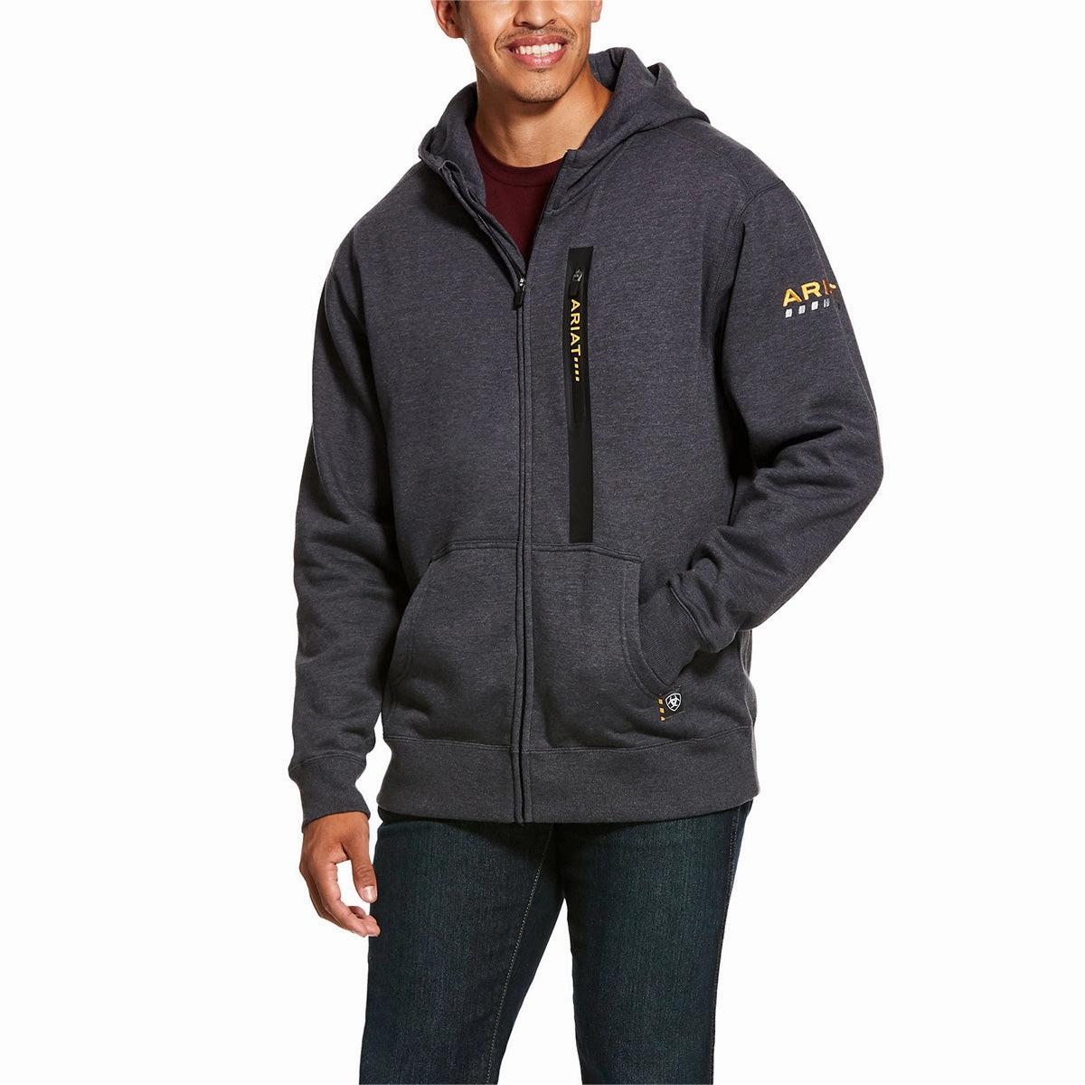 Smart Fit Men's Rebar Workman Full-Zip Hoodie 10027803