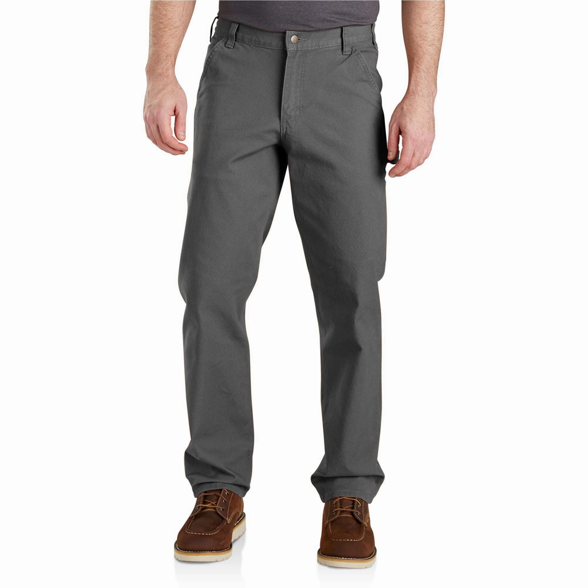 MoistureWickingTechnology Men's Rugged Flex Relaxed Fit Duck Dungaree Pants 103279