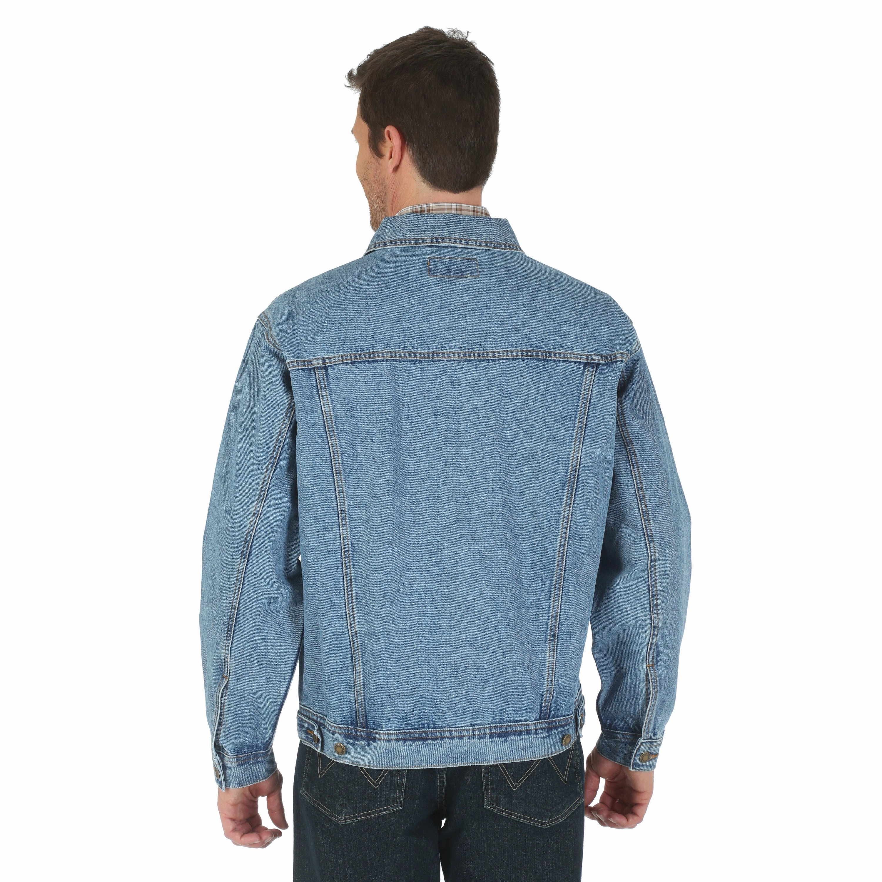 MultiFunctional Pockets Street Wear Men's Rugged Wear Denim Jacket RJK30VI
