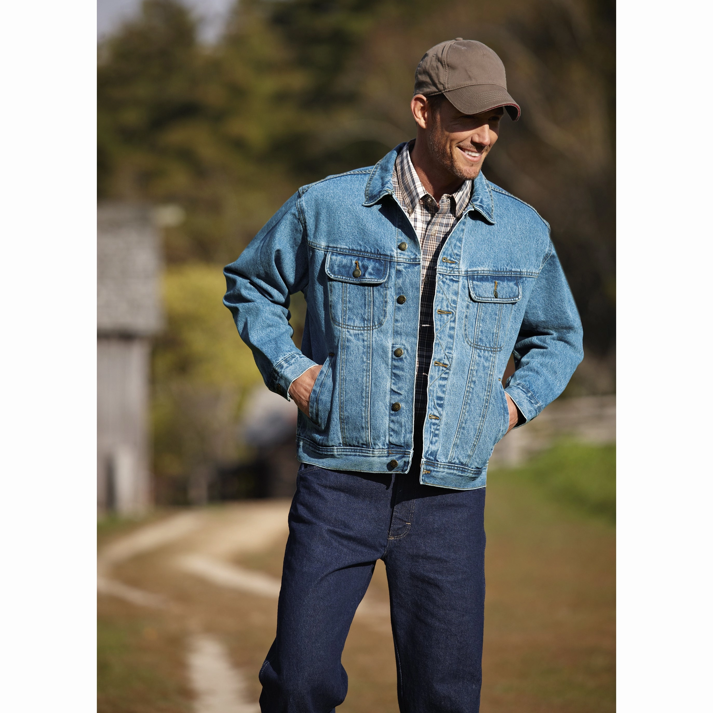 Men's Rugged Wear Denim Jacket RJK30VI Rugged shoes