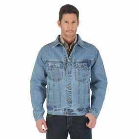 BuiltIn Grip Men's Rugged Wear Denim Jacket RJK30VI