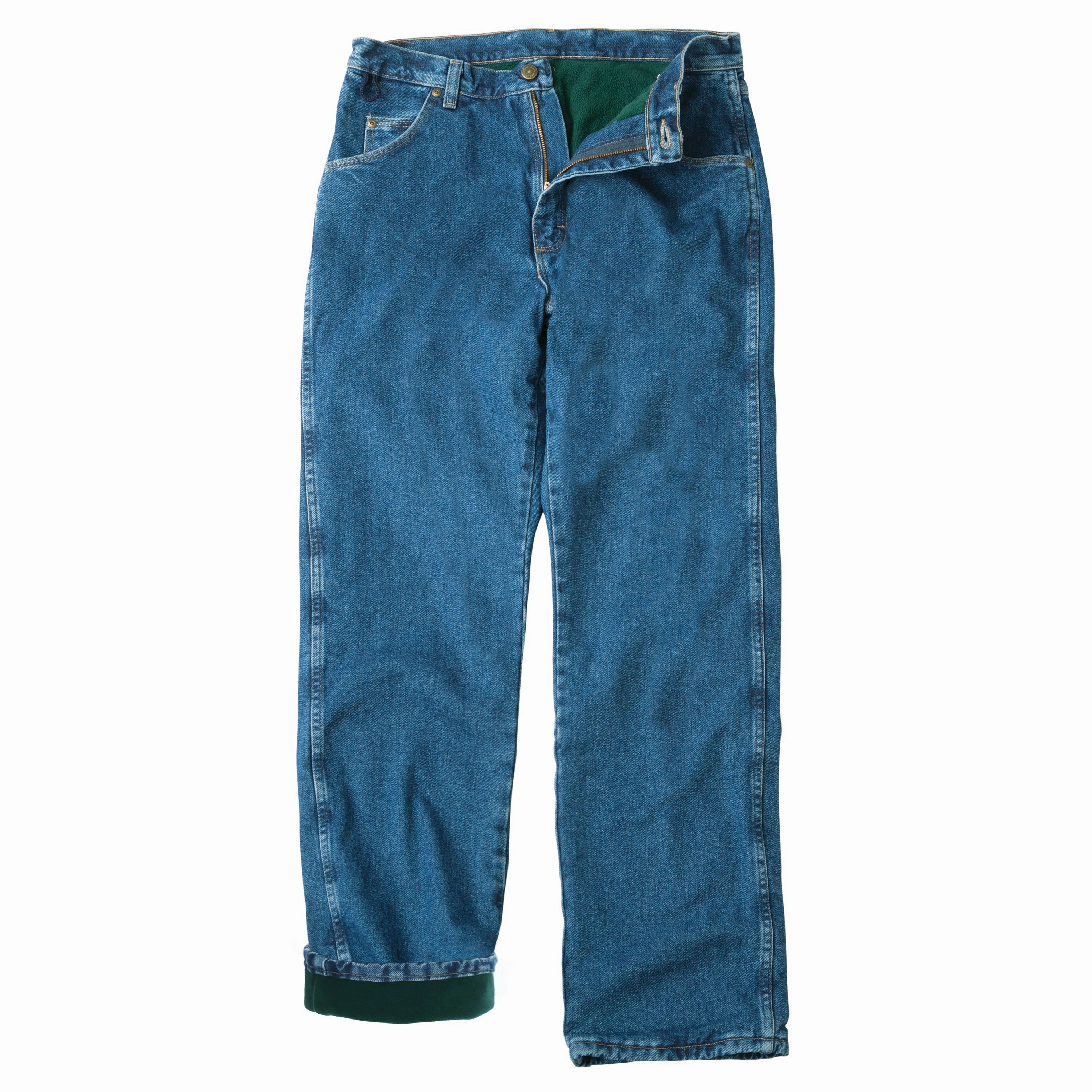 Convertible Style Country Core Men's Rugged Wear Fleeced Lined Jeans 35002