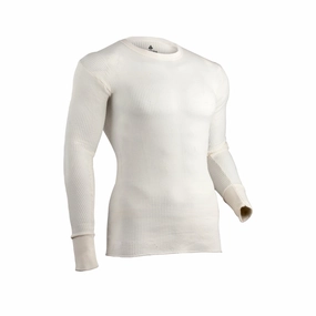 Men's Traditional Long Johns Thermal Undershirt 800LS Quiet Luxury OekoTexCertified